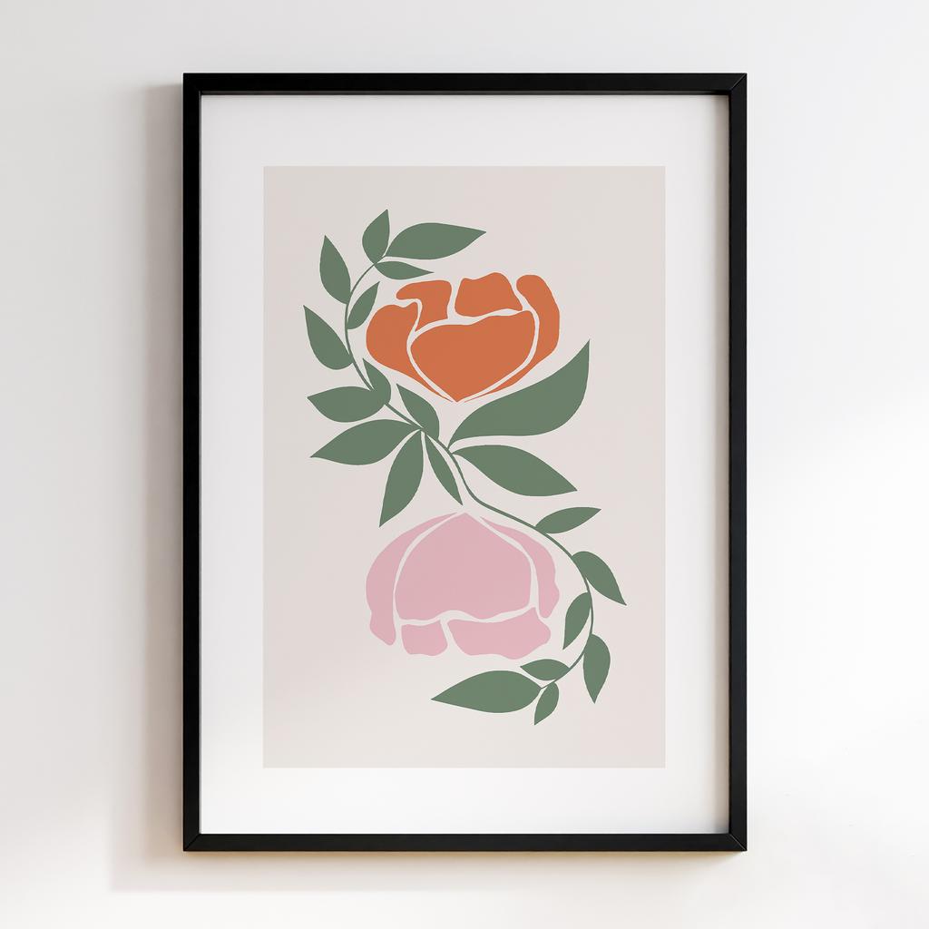 Постер Modern Flowers Art MF0733