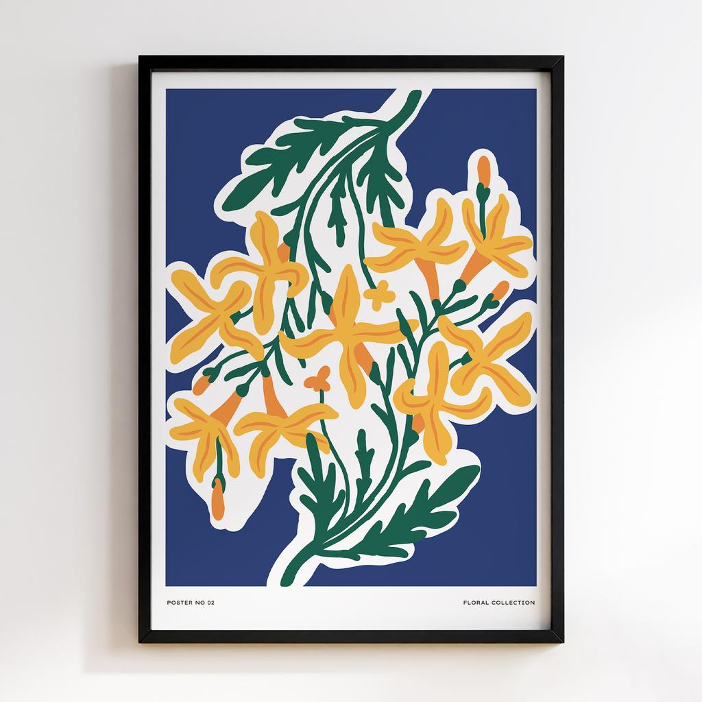 Постер Modern Flowers Art MF0736