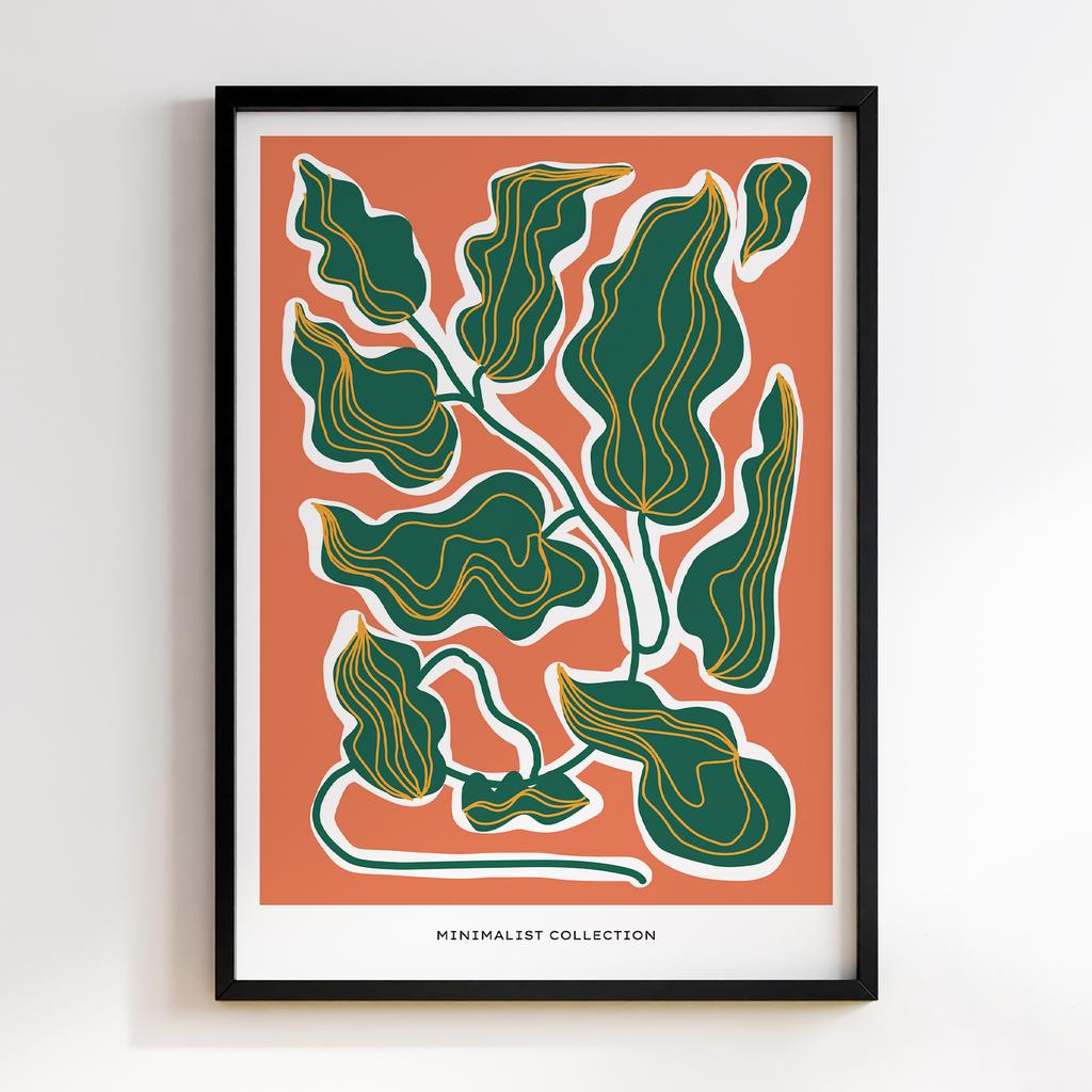 Постер Modern Flowers Art MF0738