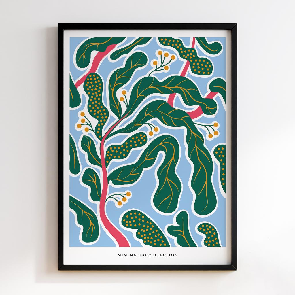 Постер Modern Flowers Art MF0740