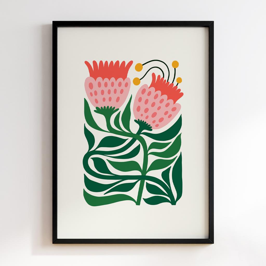 Постер Modern Flowers Art MF0741