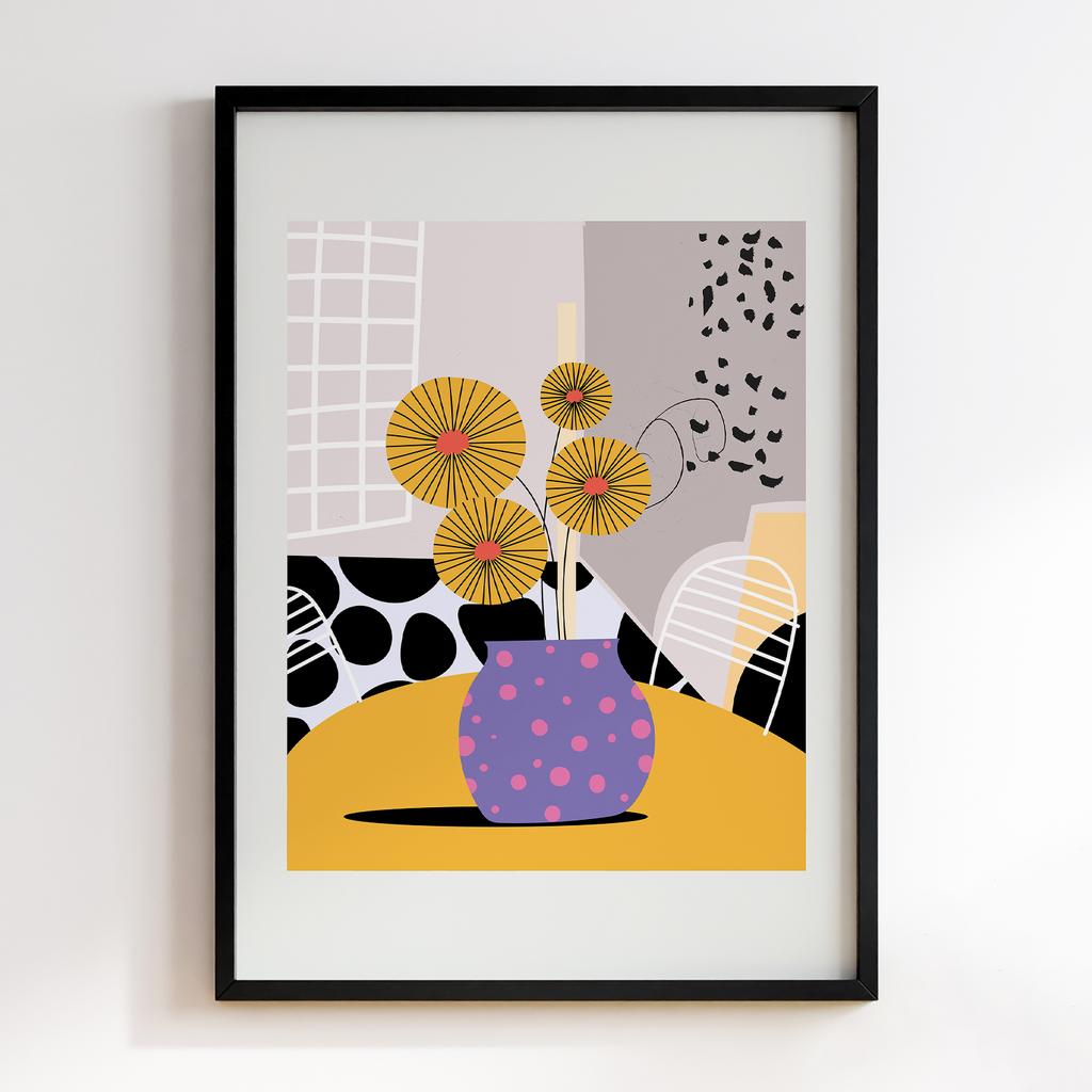 Постер Modern Flowers Art MF0749