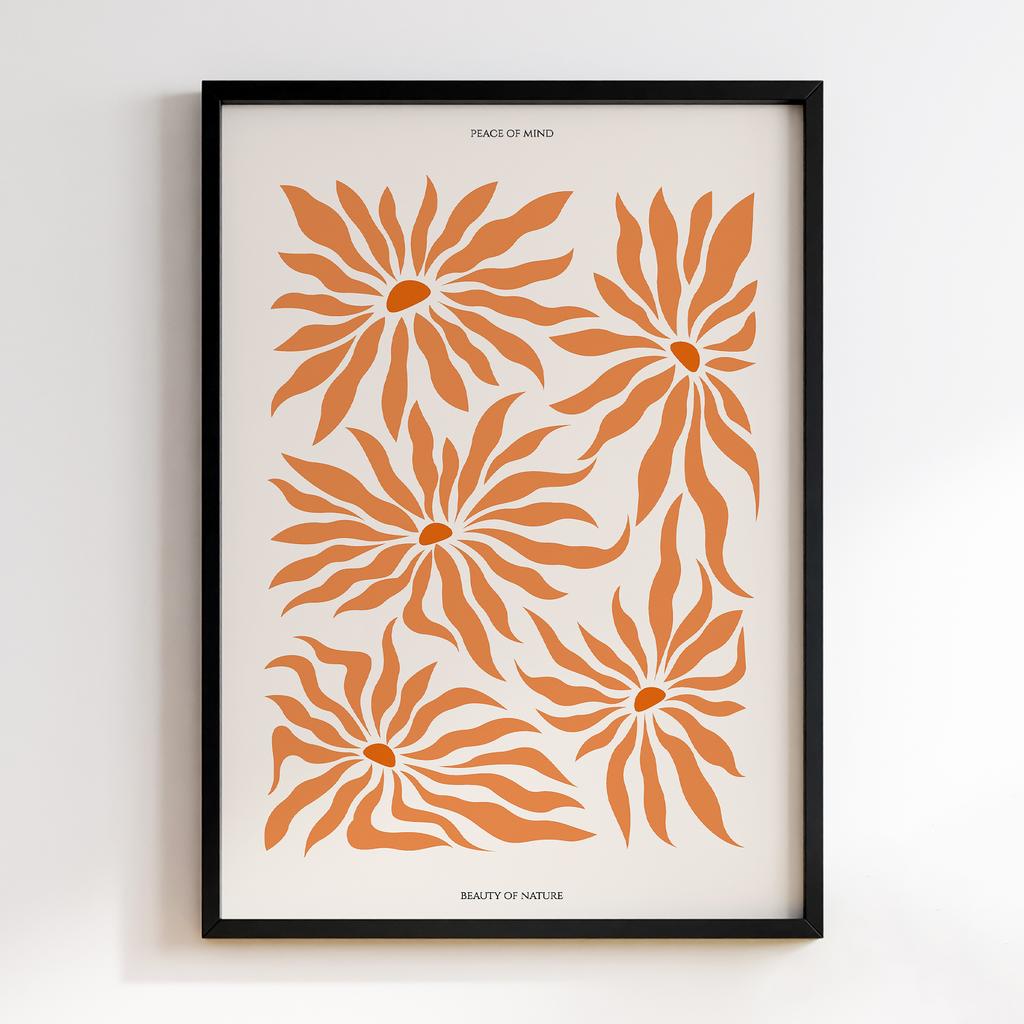 Постер Modern Flowers Art MF0754