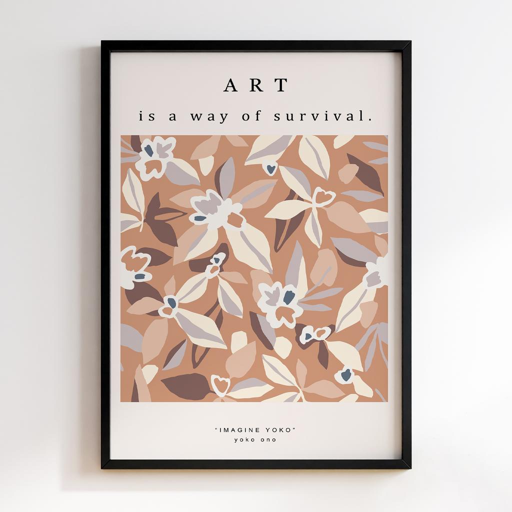 Постер Modern Flowers Art MF0776