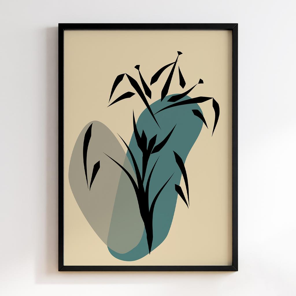 Постер Modern Flowers Art MF0778