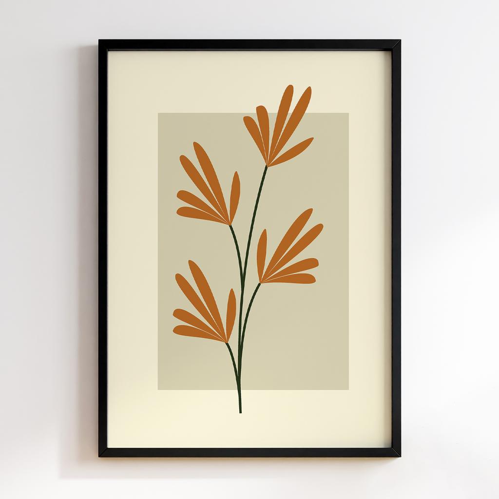 Постер Modern Flowers Art MF0782