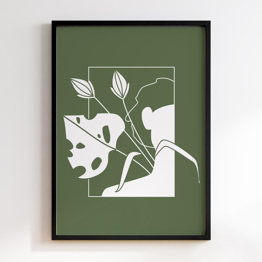 Постер Modern Flowers Art MF0791