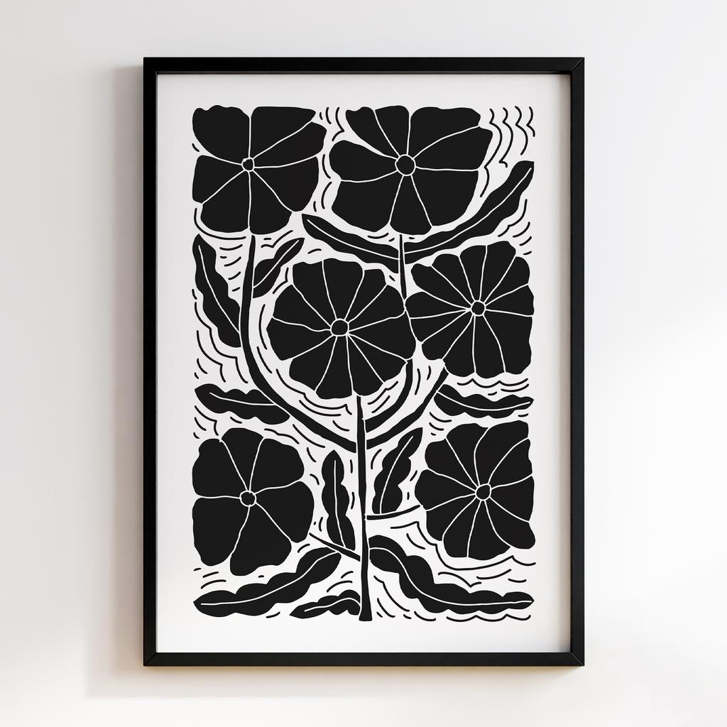 Постер Modern Flowers Art MF0797