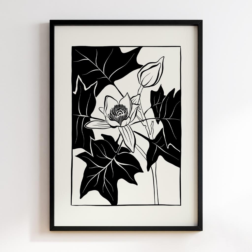 Постер Modern Flowers Art MF0800