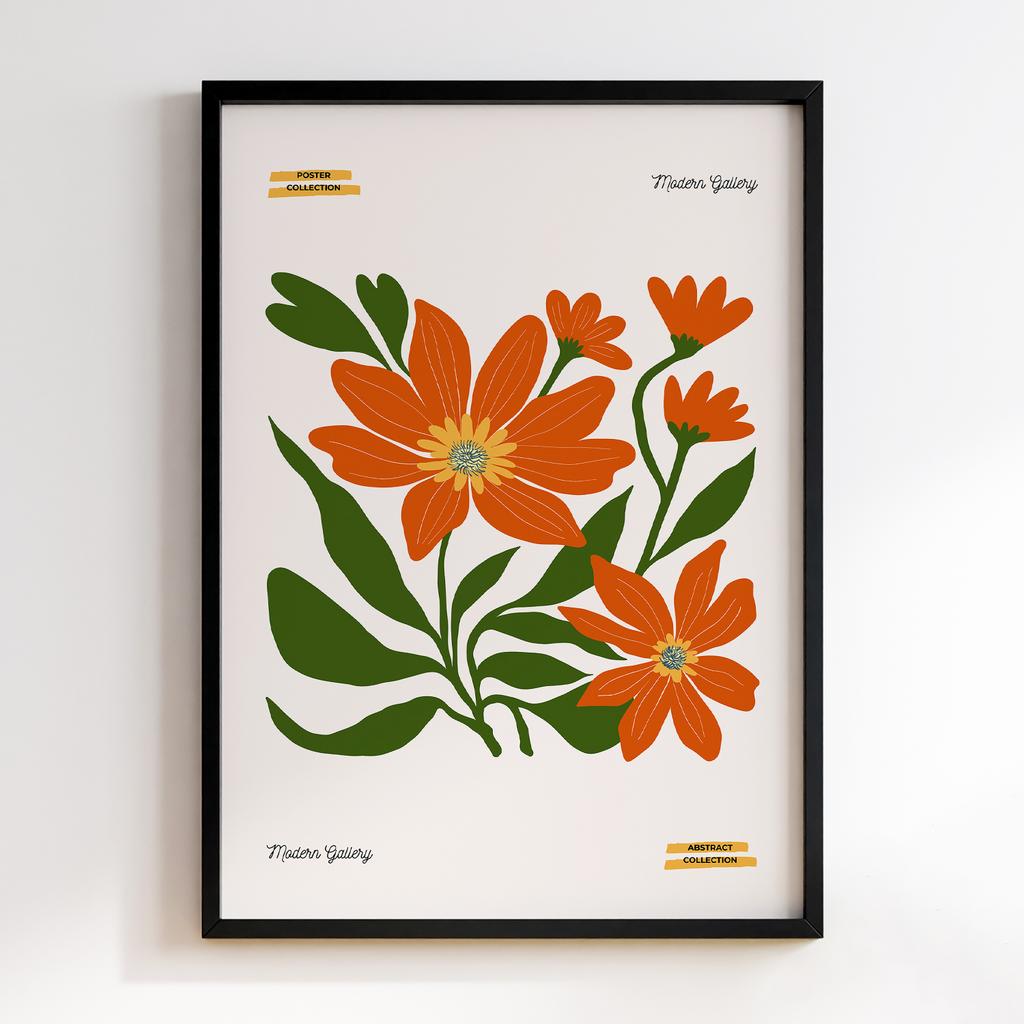 Постер Modern Flowers Art MF0803