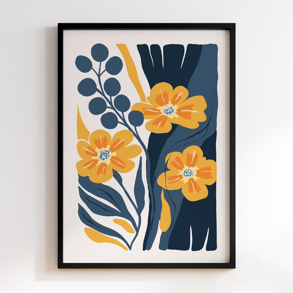 Постер Modern Flowers Art MF0804