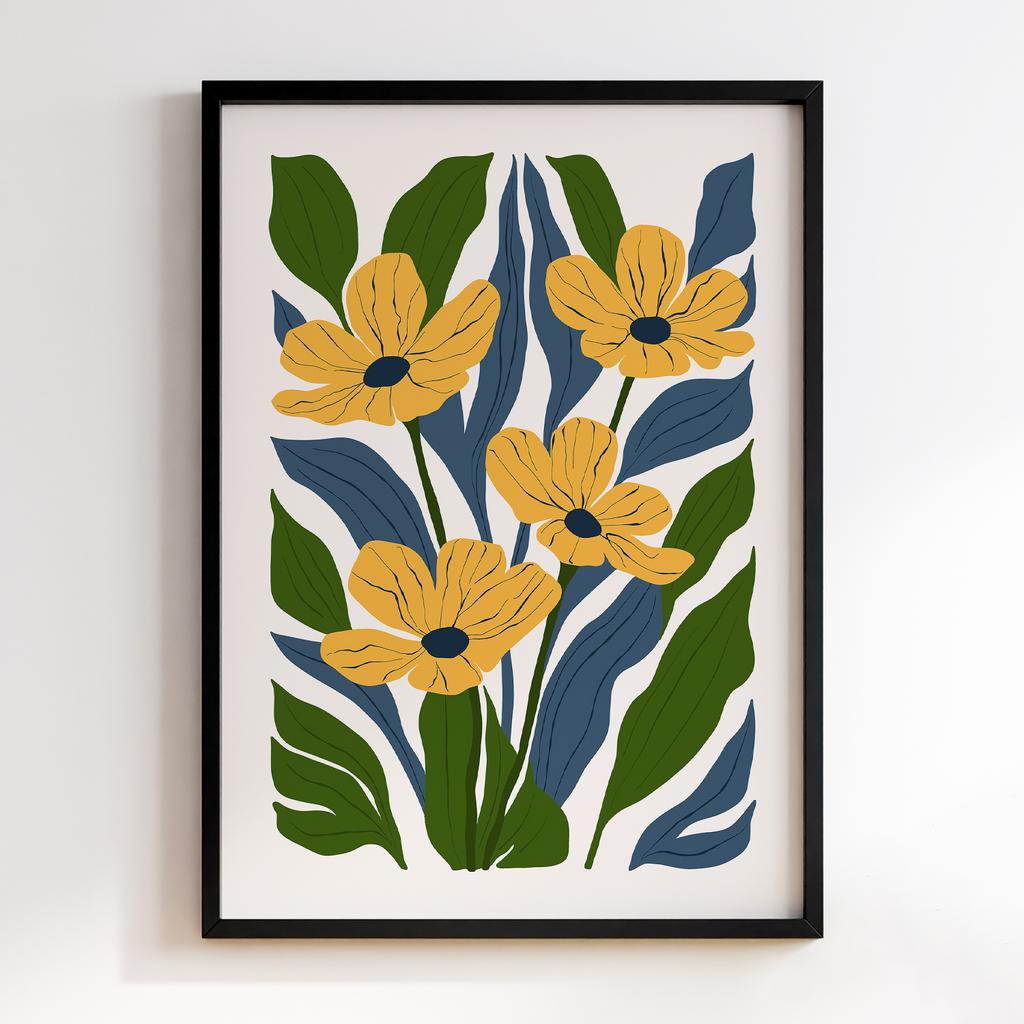 Постер Modern Flowers Art MF0808