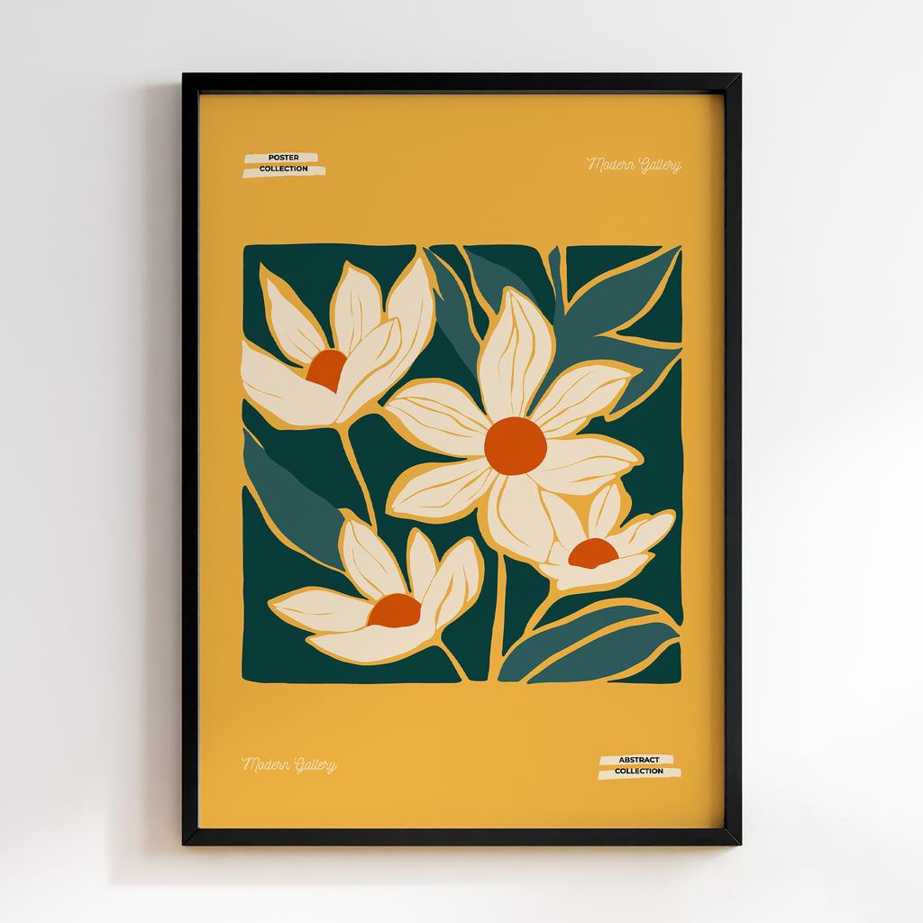 Постер Modern Flowers Art MF0810