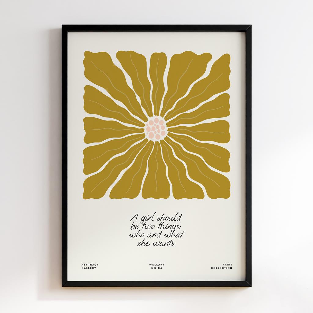 Постер Modern Flowers Art MF0814