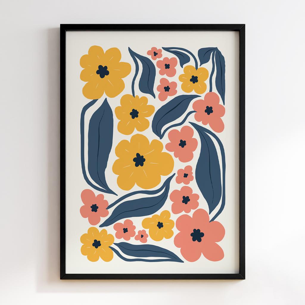 Постер Modern Flowers Art MF0816