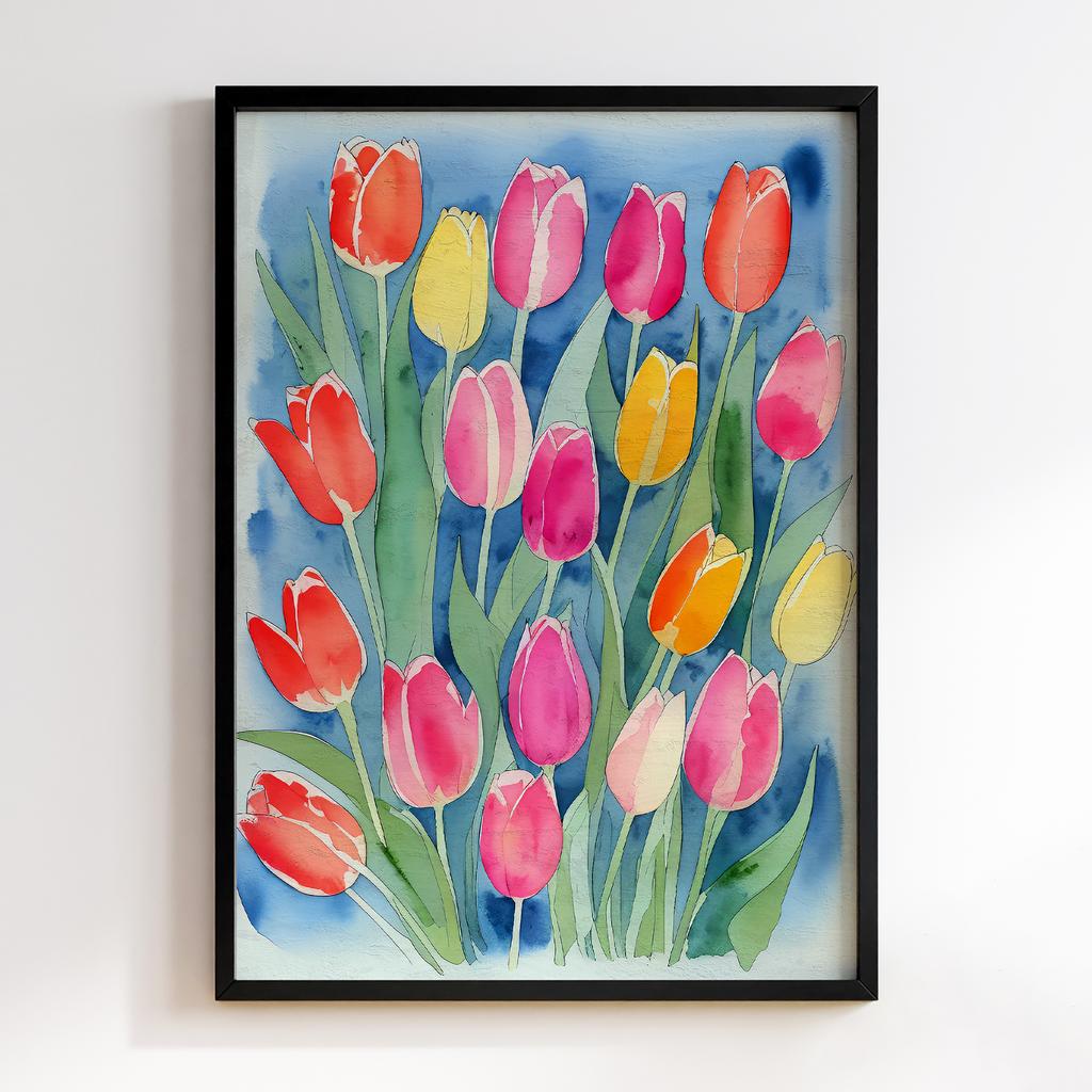 Постер Modern Flowers Art MF0826