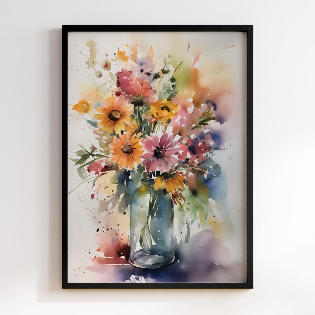 Постер Modern Flowers Art MF0827