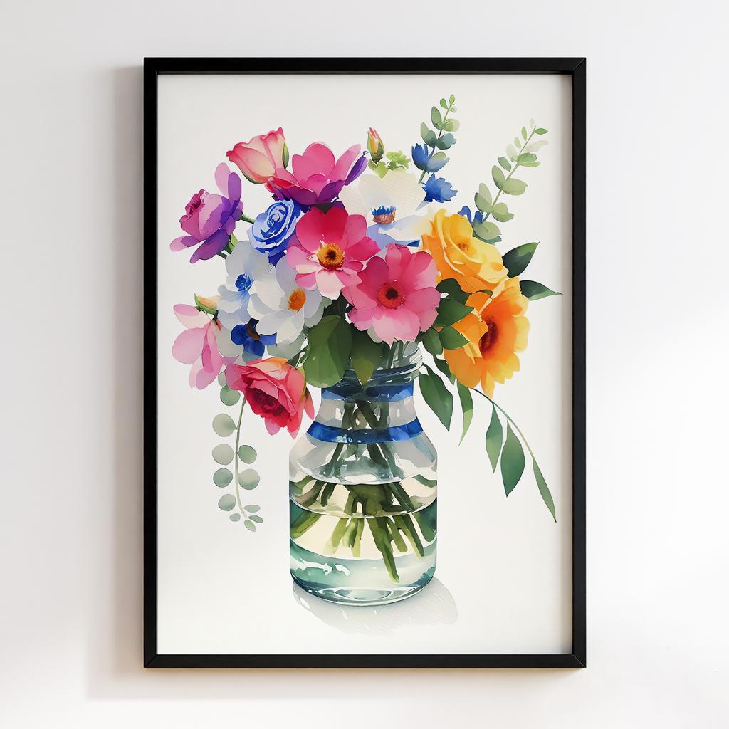 Постер Modern Flowers Art MF0829