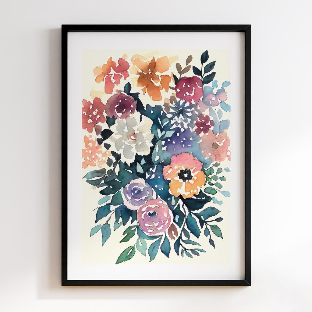 Постер Modern Flowers Art MF0840