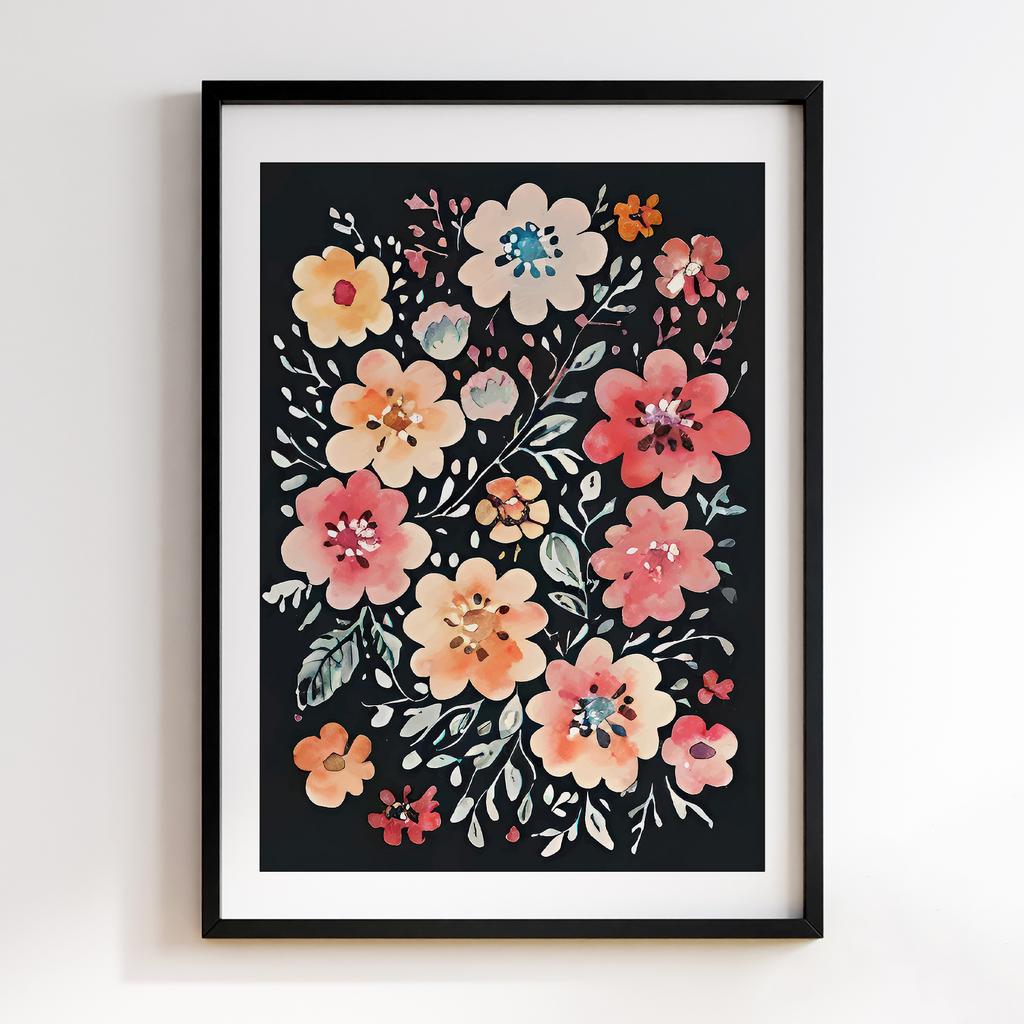 Постер Modern Flowers Art MF0842