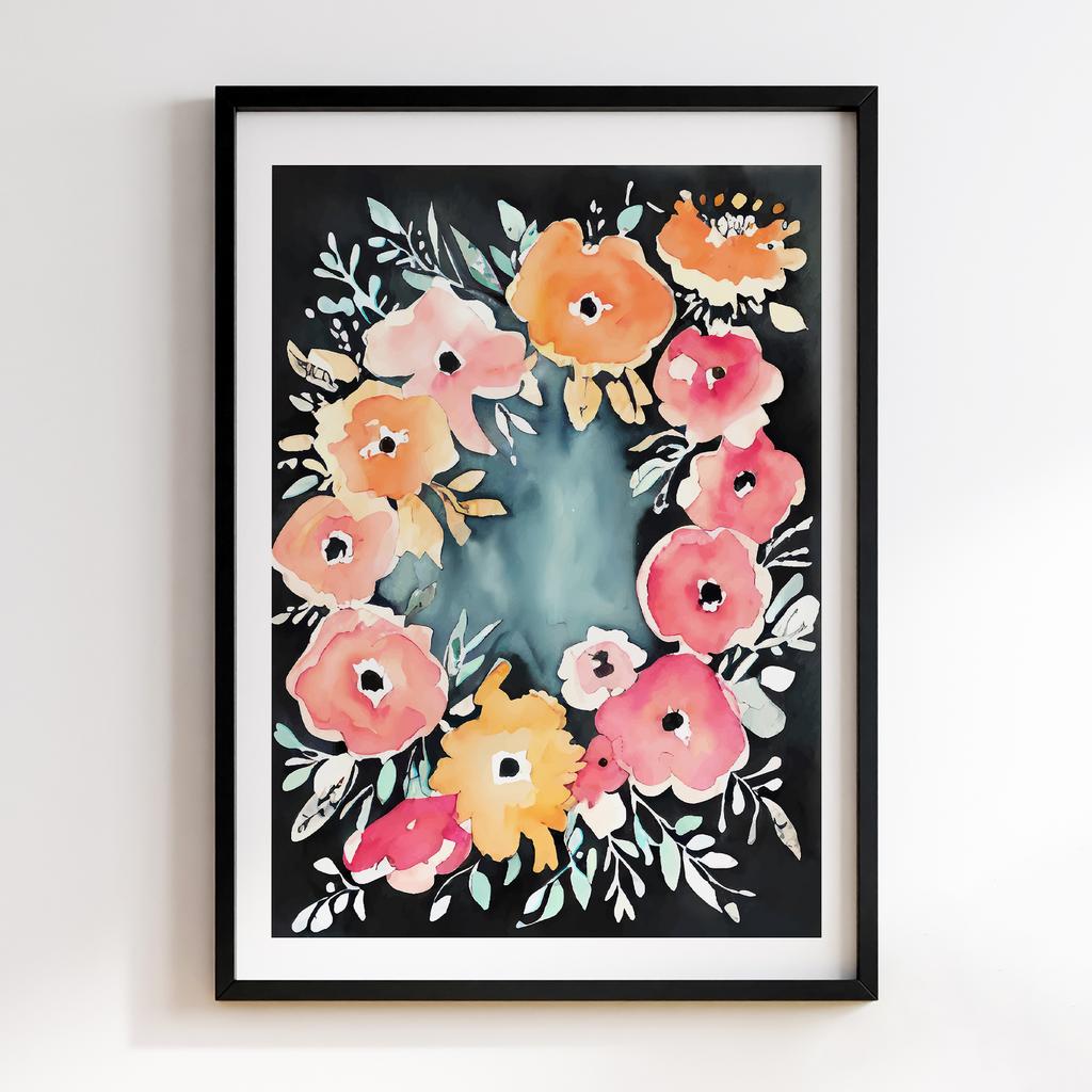 Постер Modern Flowers Art MF0843
