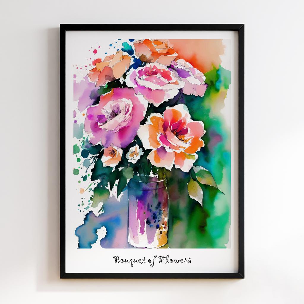Постер Modern Flowers Art MF0844