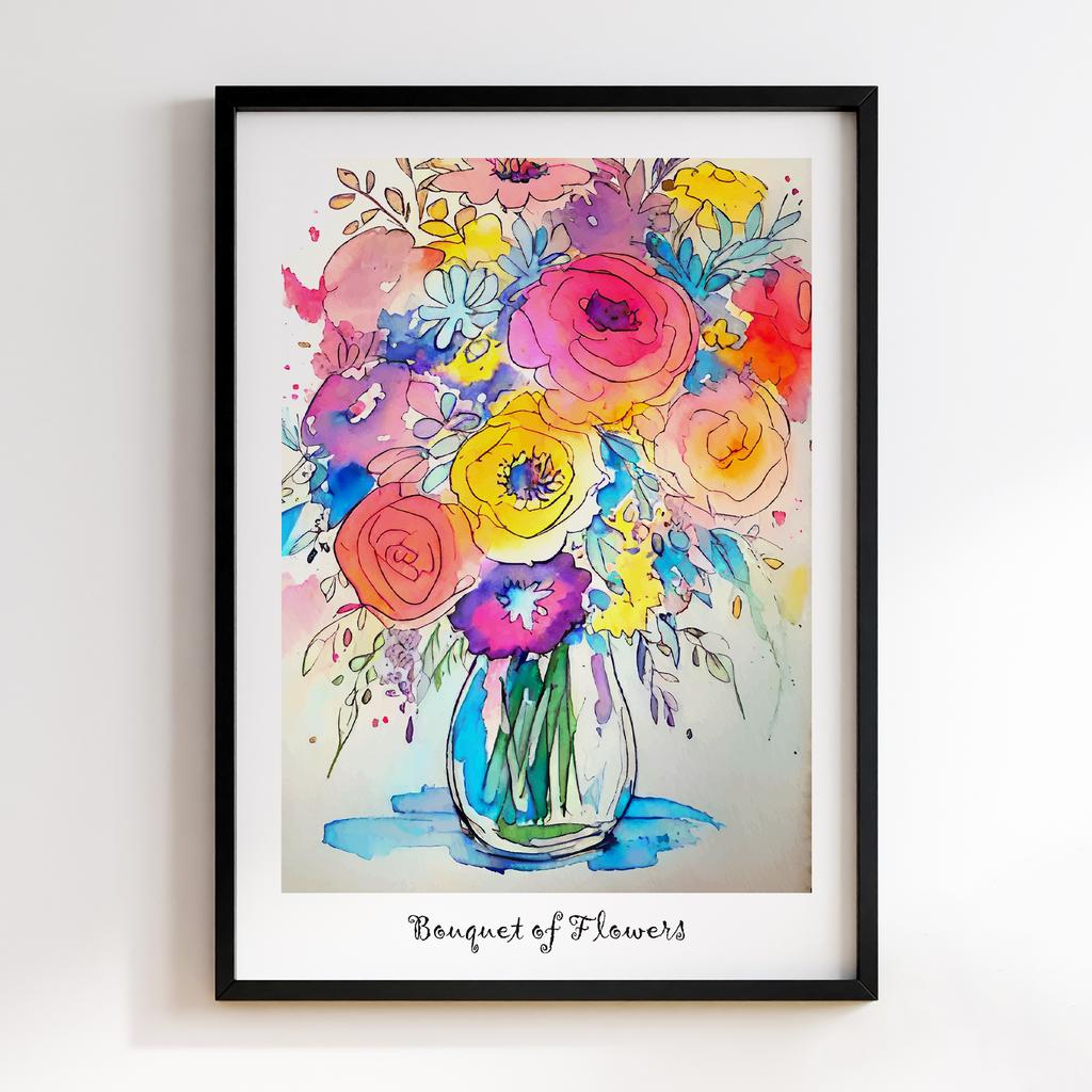Постер Modern Flowers Art MF0846