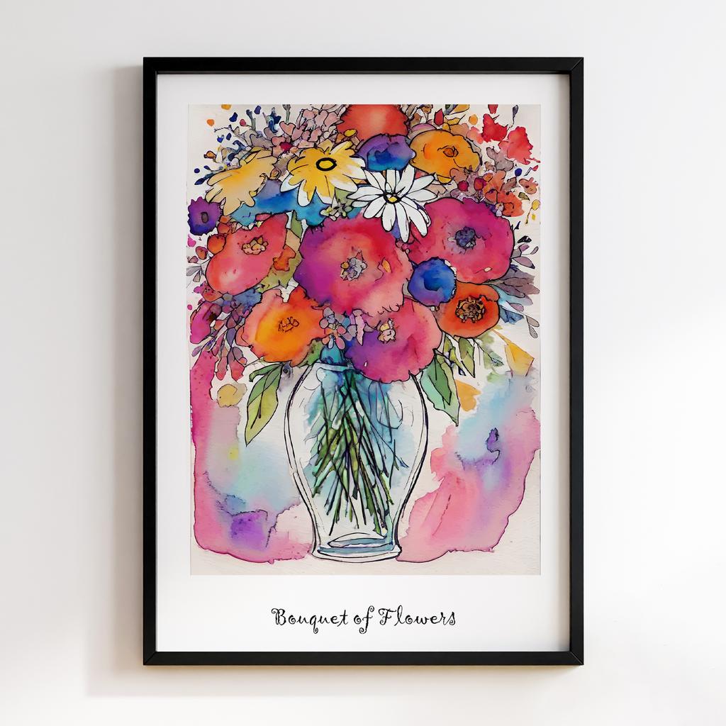 Постер Modern Flowers Art MF0848