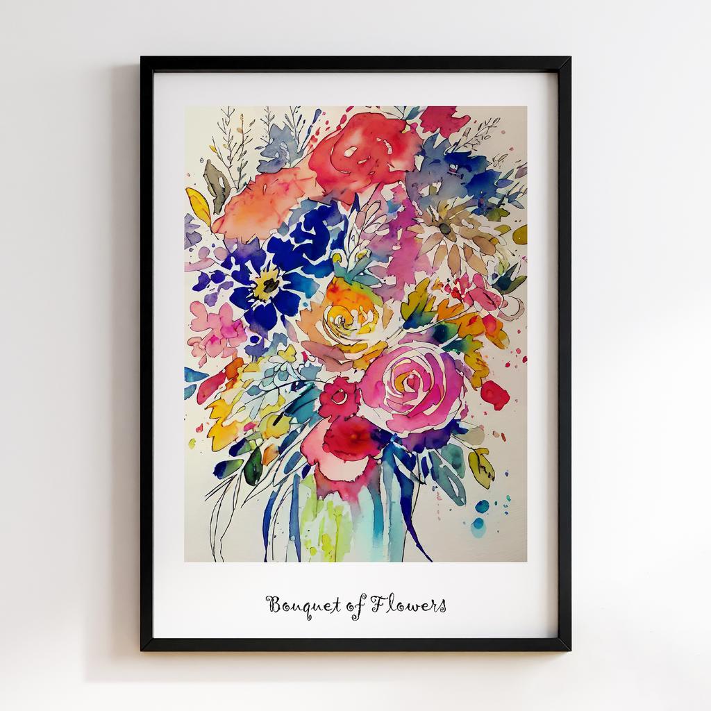 Постер Modern Flowers Art MF0849