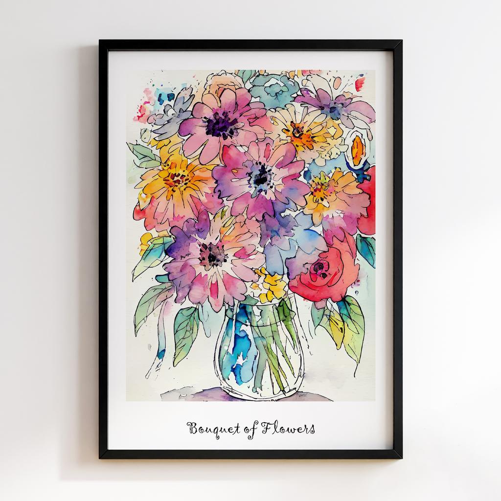 Постер Modern Flowers Art MF0851