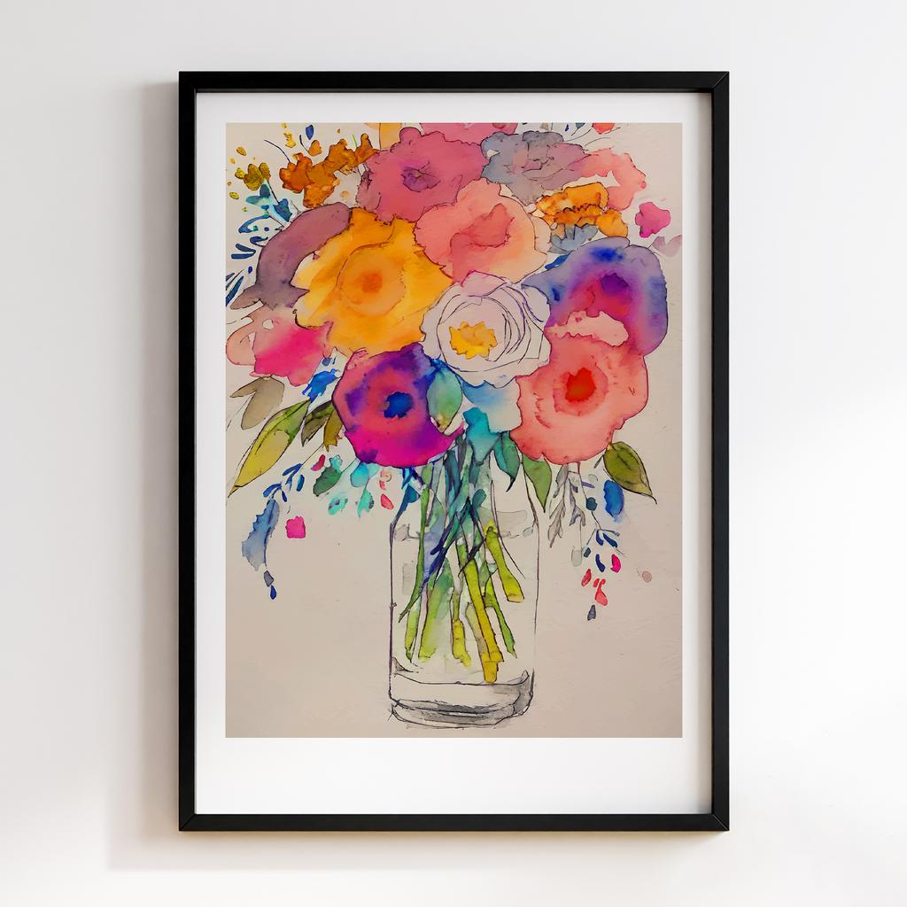 Постер Modern Flowers Art MF0854