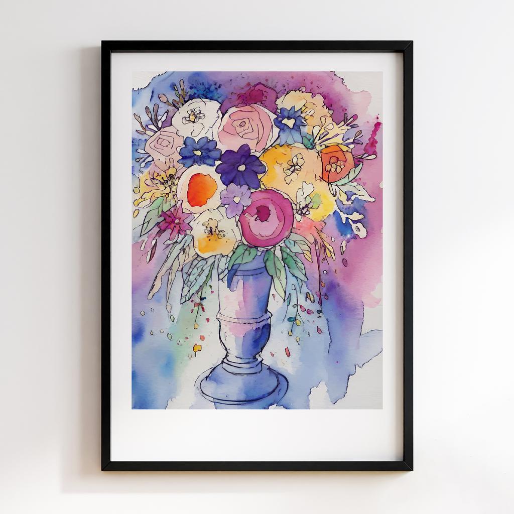 Постер Modern Flowers Art MF0858