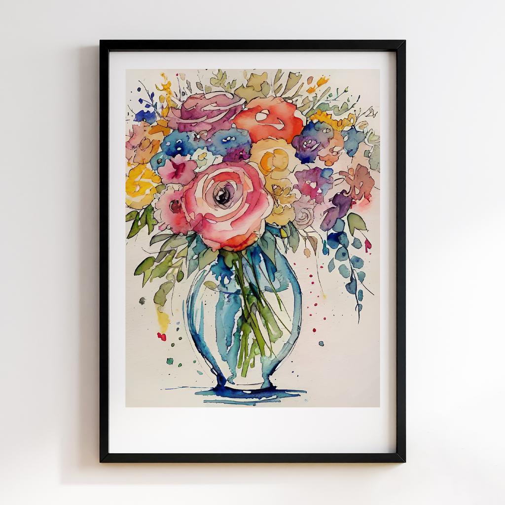 Постер Modern Flowers Art MF0859