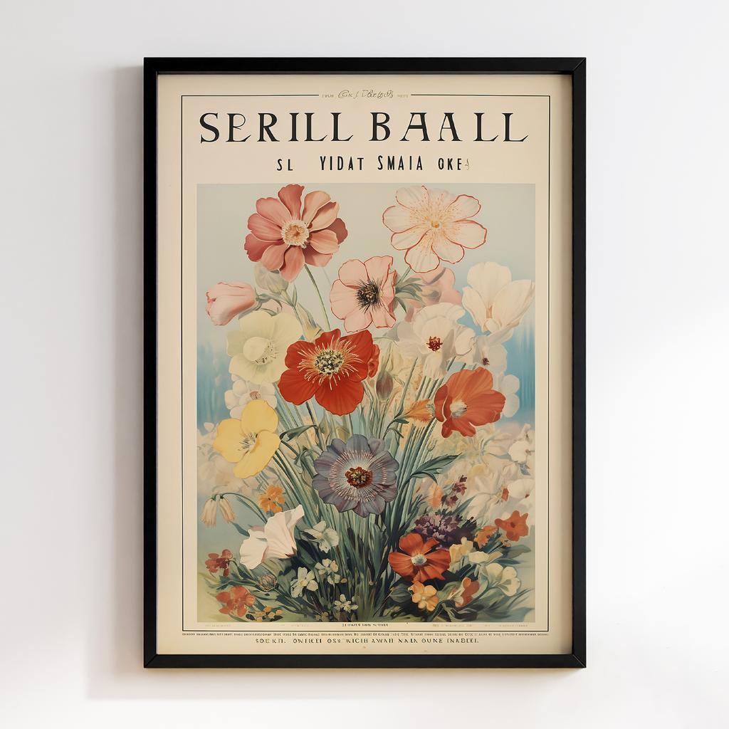 Постер Modern Flowers Art MF0861