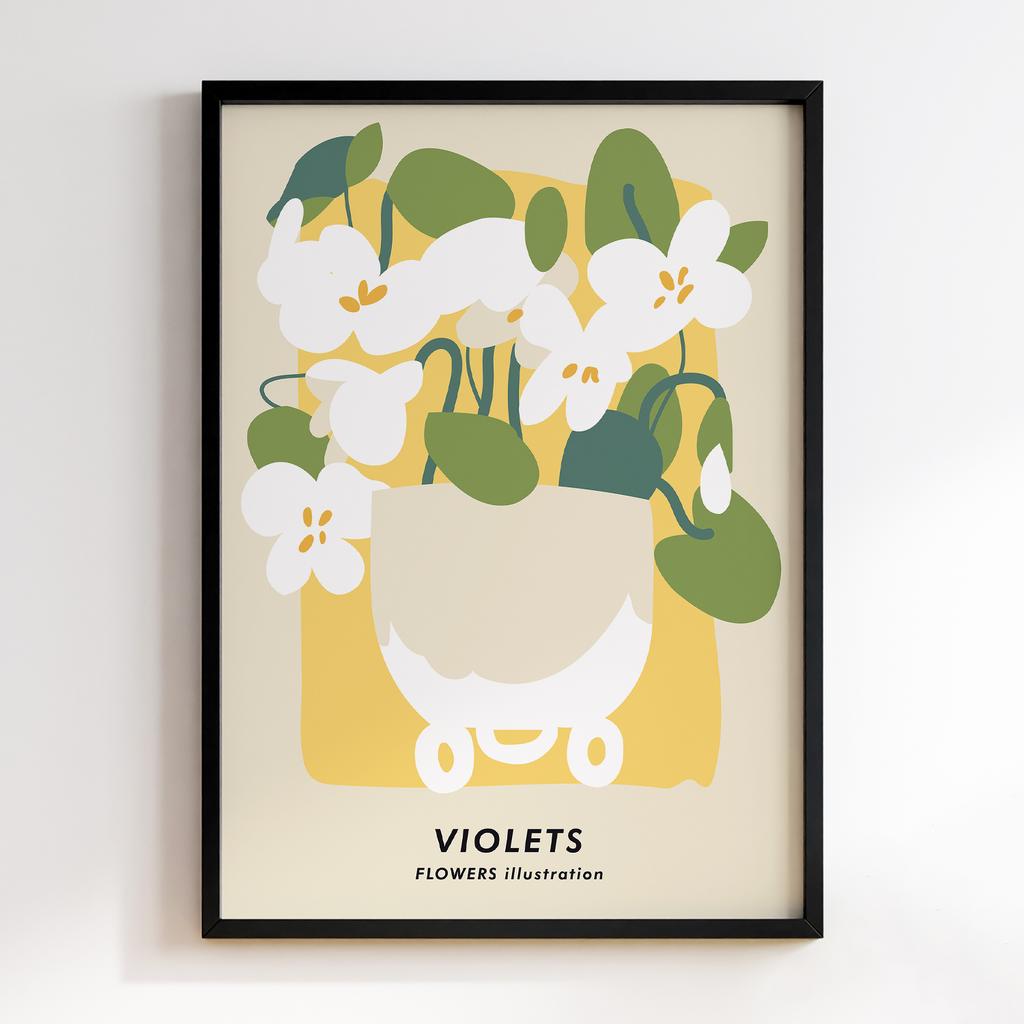 Постер Modern Flowers Art MF0862