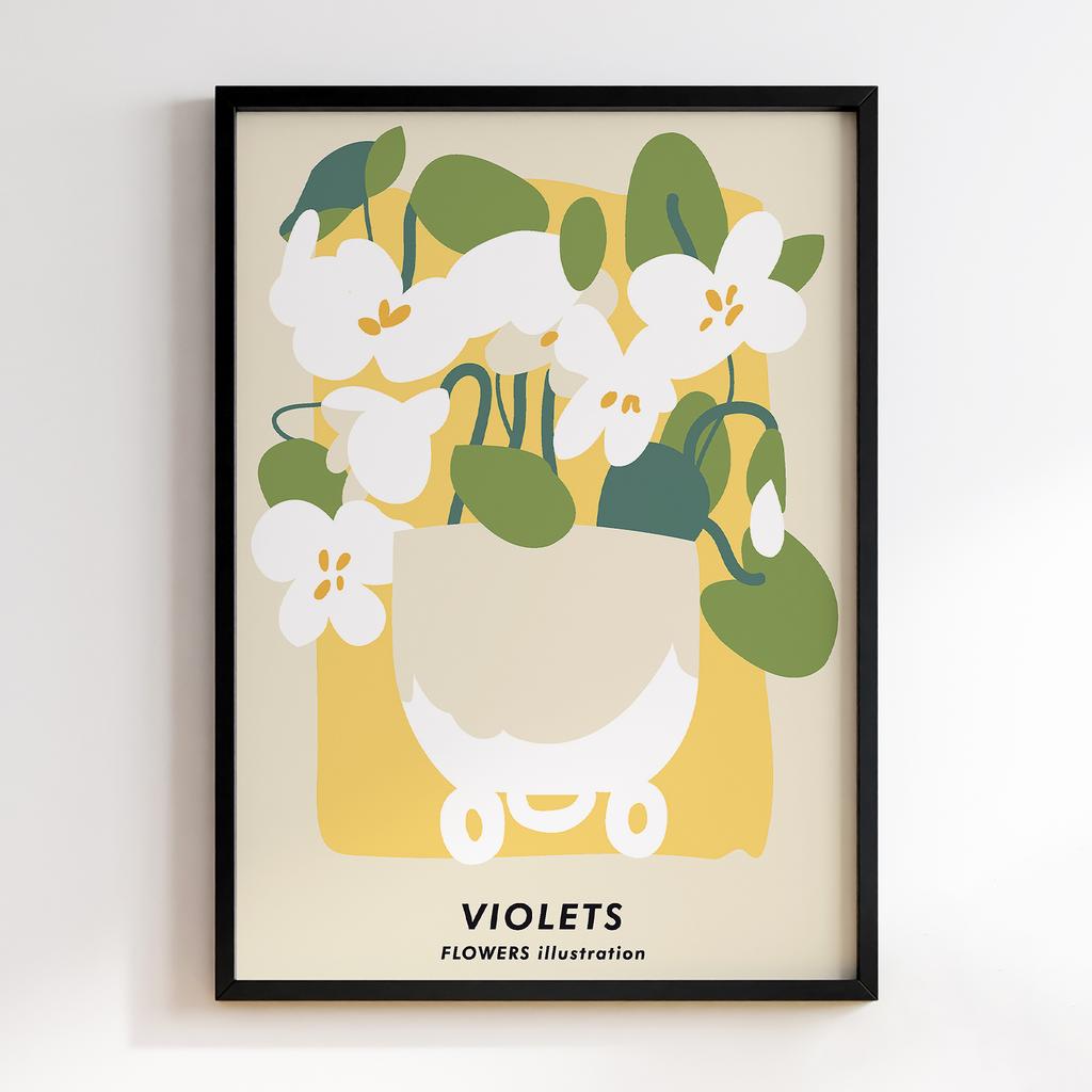 Постер Modern Flowers Art MF0865