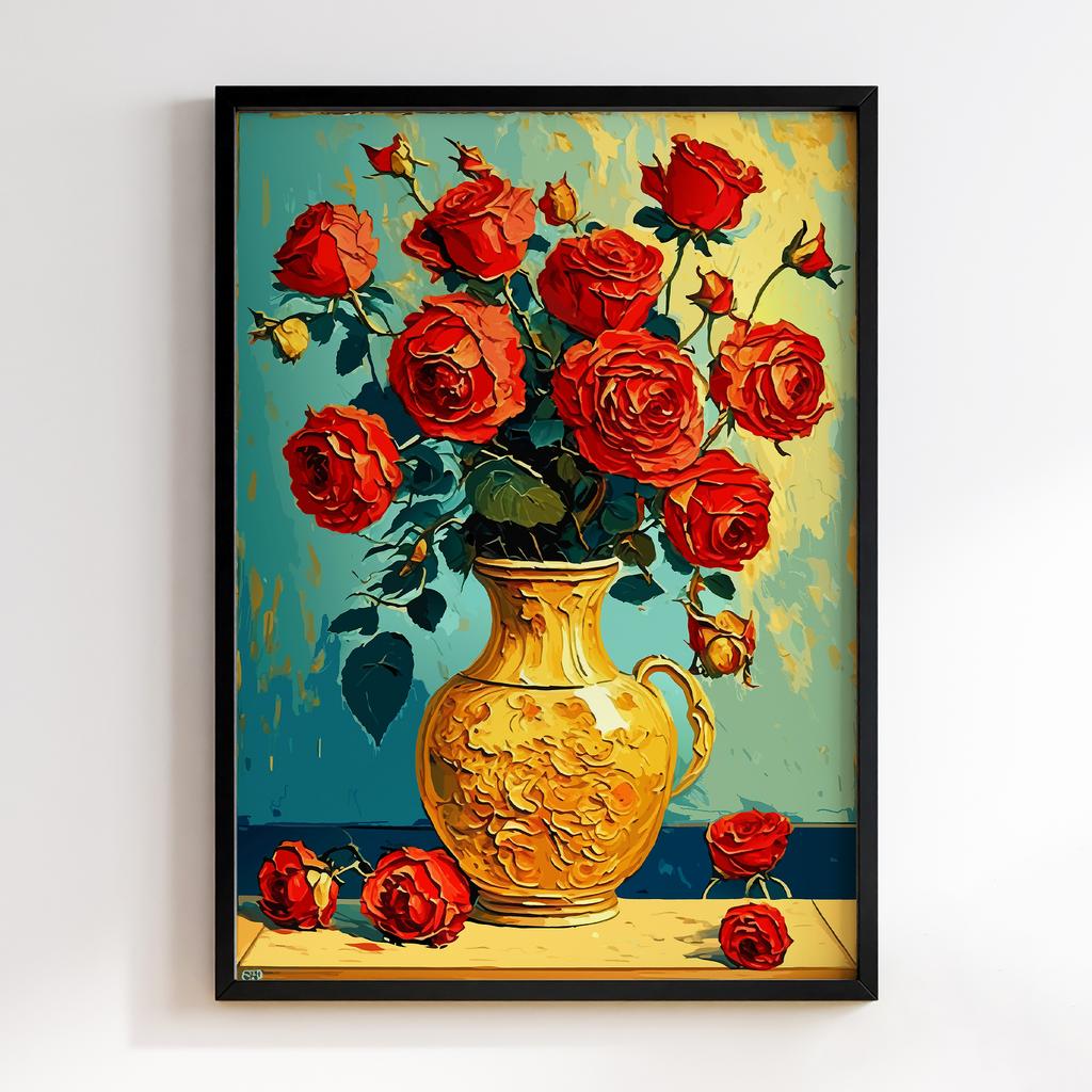 Постер Modern Flowers Art MF0893