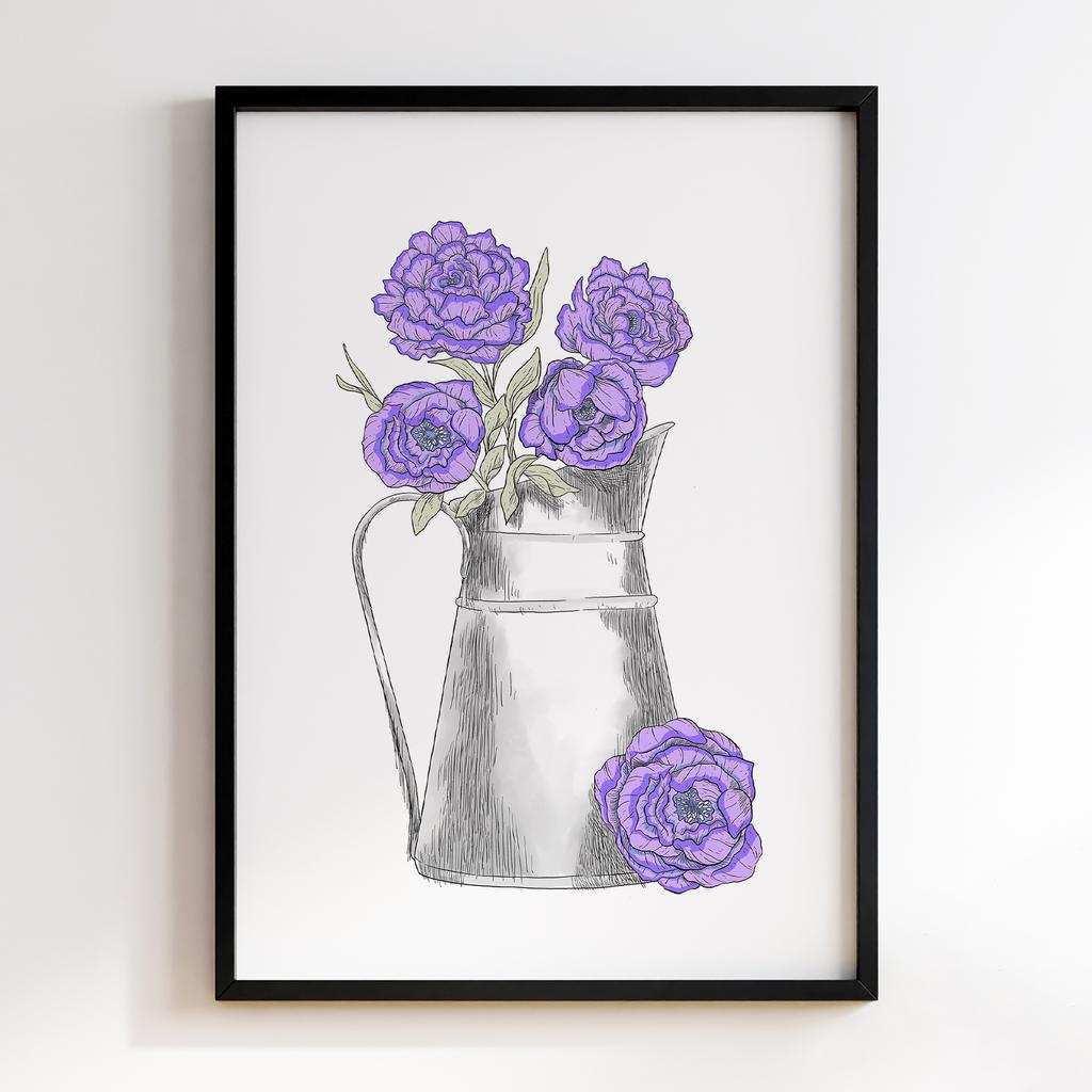 Постер Modern Flowers Art MF0906