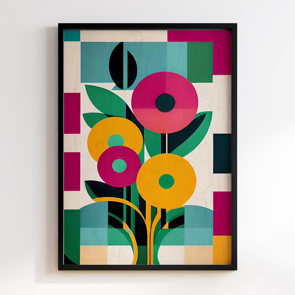 Постер Modern Flowers Art MF0936