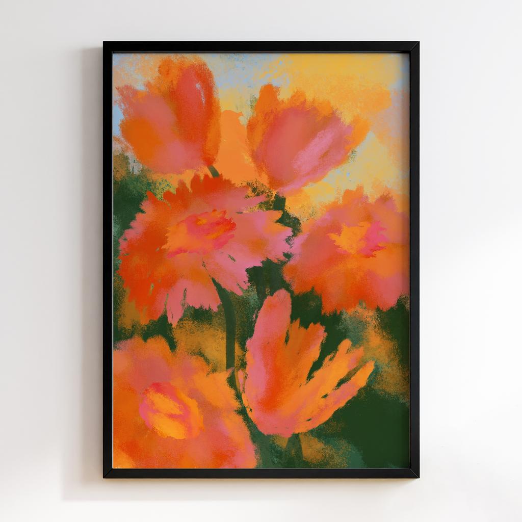 Постер Modern Flowers Art MF0968