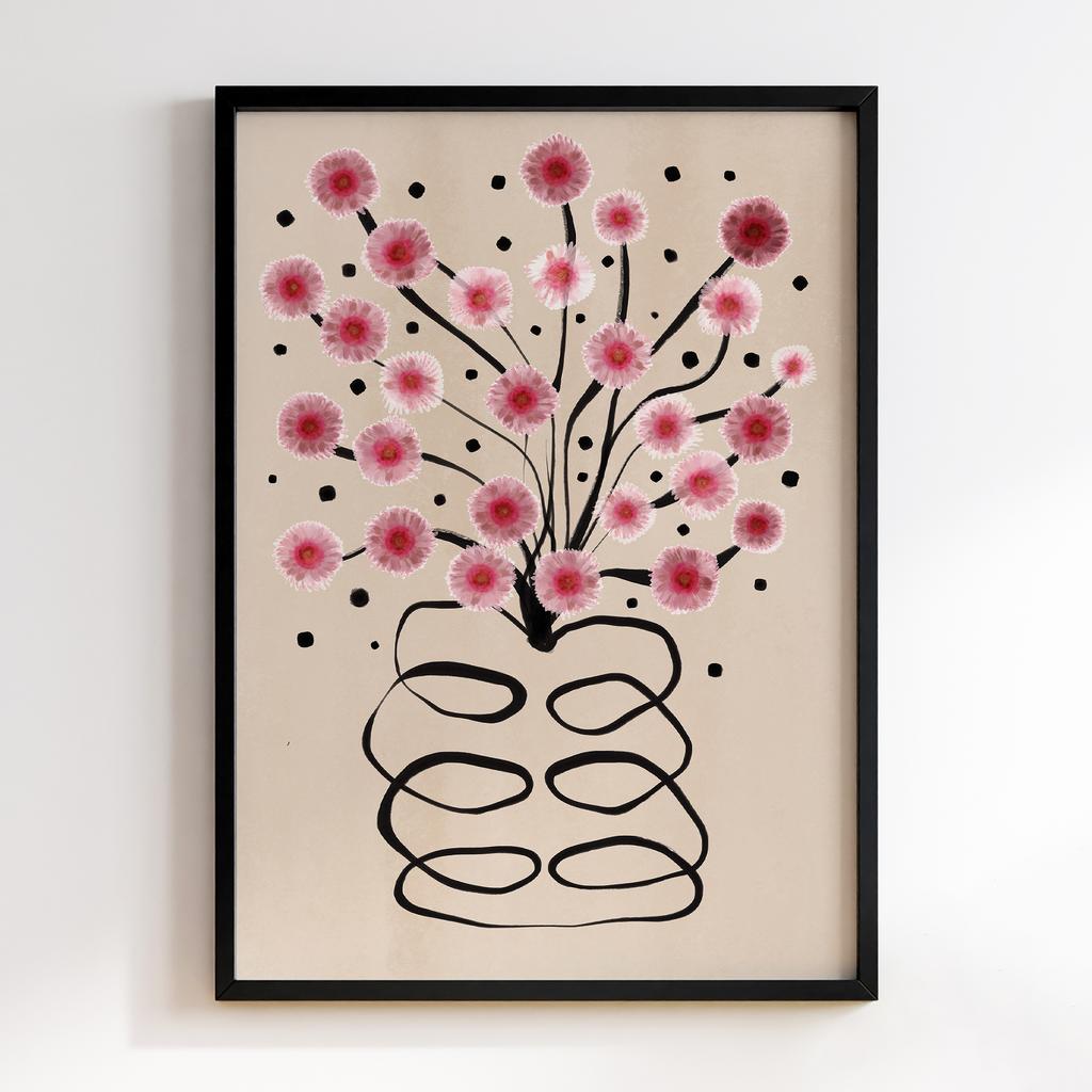 Постер Modern Flowers Art MF0970