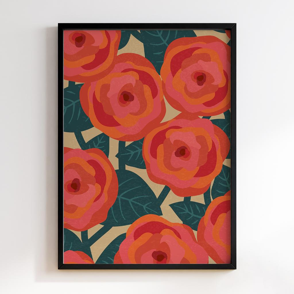 Постер Modern Flowers Art MF0975