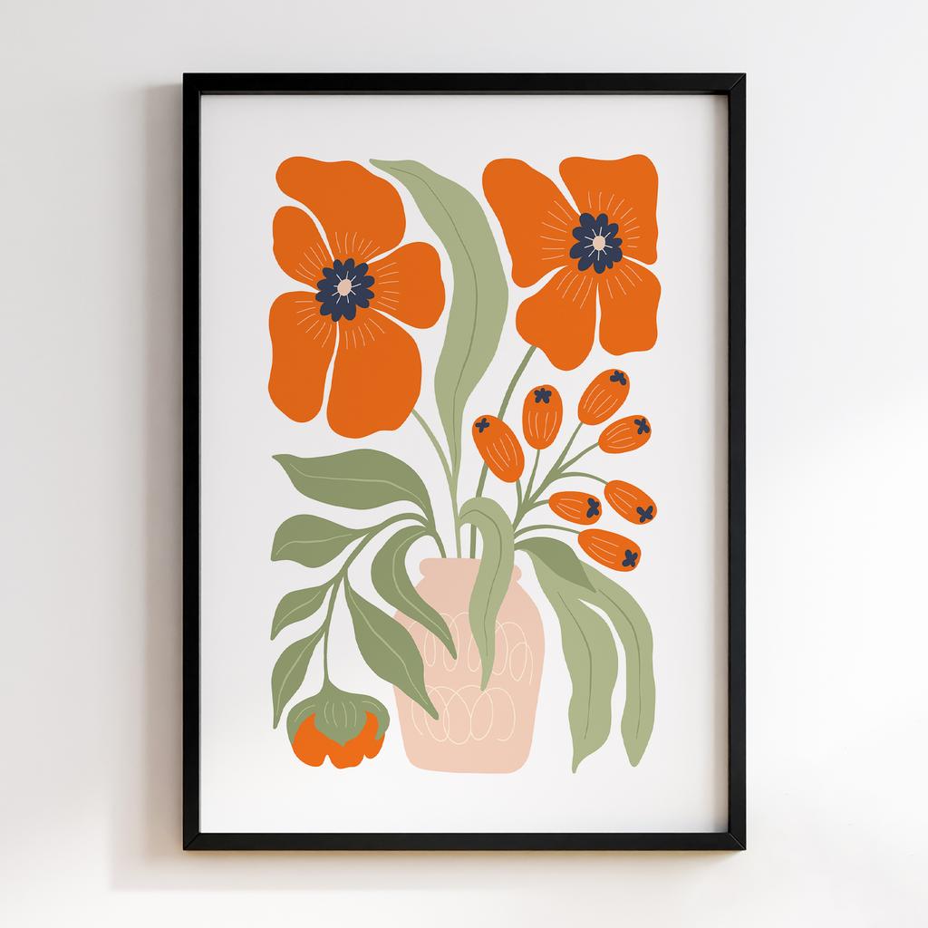 Постер Modern Flowers Art MF0977