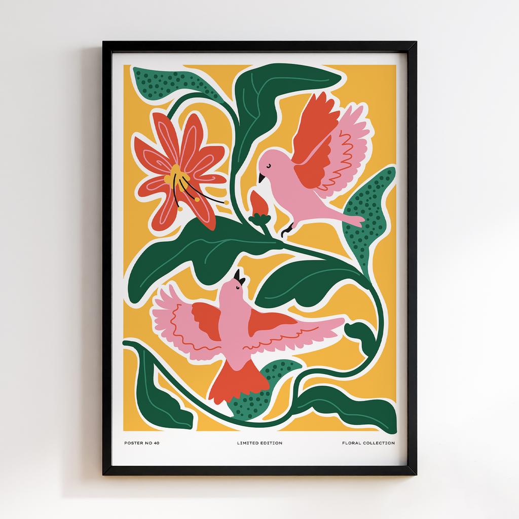 Постер Modern Flowers Art MF0978