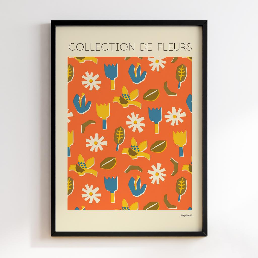 Постер Modern Flowers Art MF1008