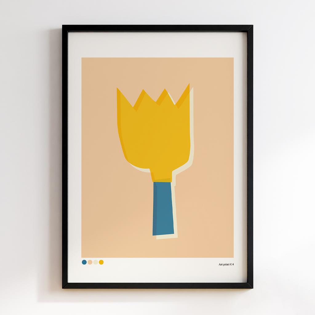 Постер Modern Flowers Art MF1009