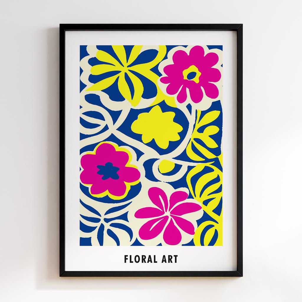 Постер Modern Flowers Art MF1022