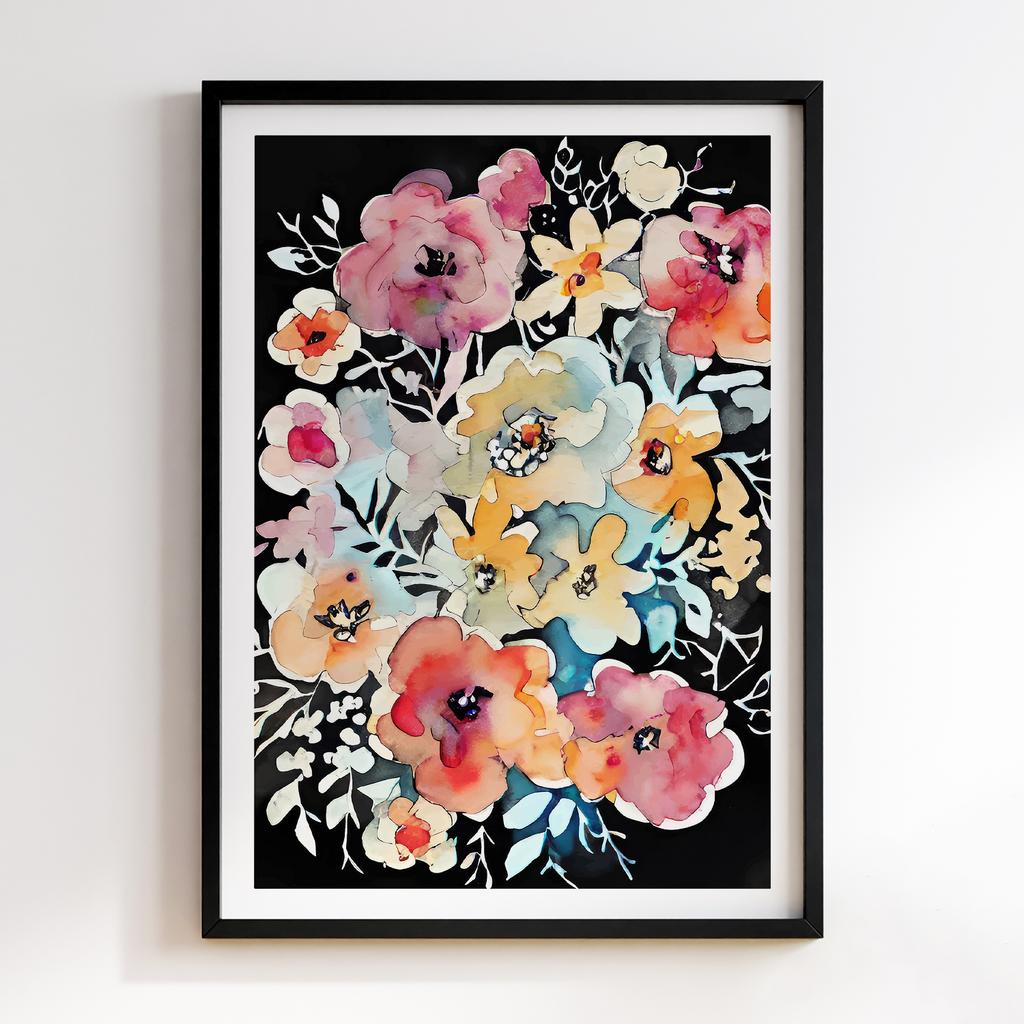 Постер Modern Flowers Art MF1029