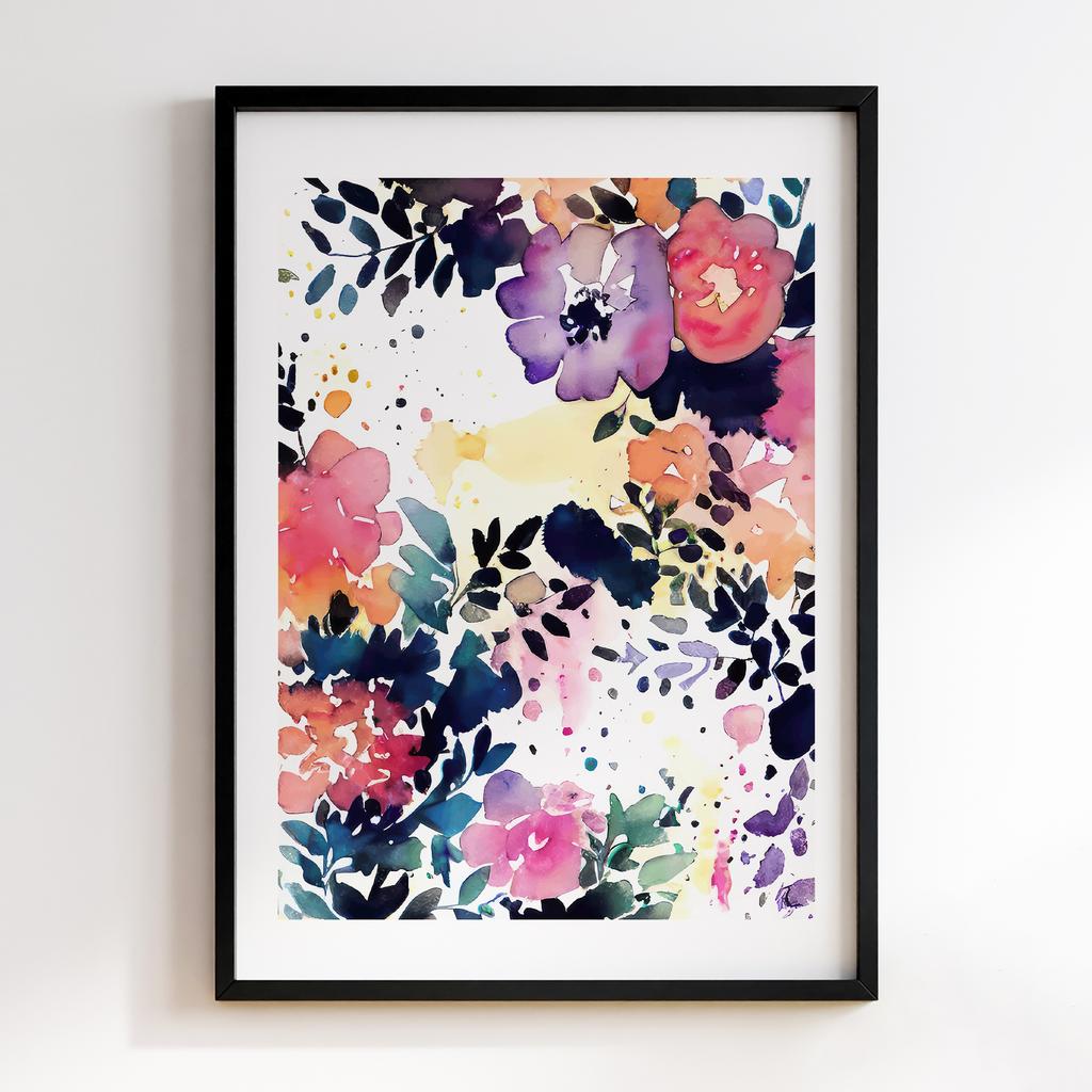 Постер Modern Flowers Art MF1030