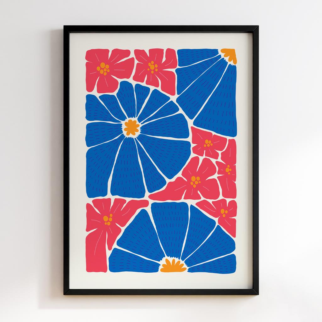 Постер Modern Flowers Art MF1036